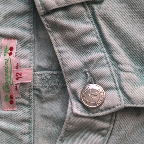 Bonpoint Girls Denim Shorts - Picture 7 of 8